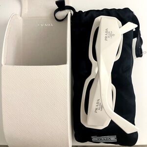 White Prada Sunglasses